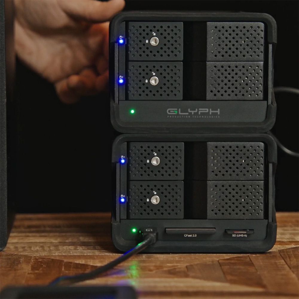 Glyph Blackbox PRO RAID 24TB, Enterprise Class, Thunderbolt 3