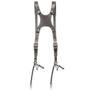 The Hantler Dual camera harness Stone Gray / Old silver, Large