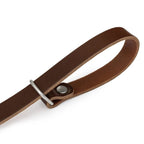 The Hantler Wrist strap - quick release Brandy / silver