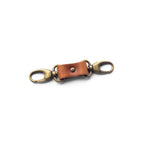 The Hantler Belt anchor Cognac / Brass