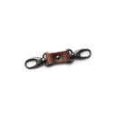 The Hantler Belt anchor Brandy / Old silver