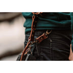 The Hantler Belt anchor black / Brass