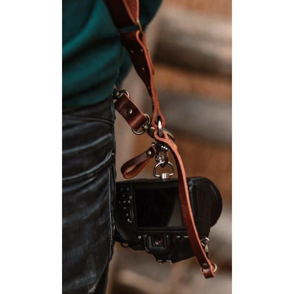 The Hantler Belt anchor black / Brass