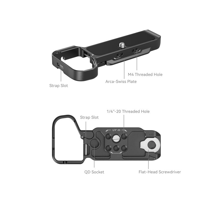 SmallRig 4438 Bottom Mount Plate for Sony Alpha 7C II / 7CR