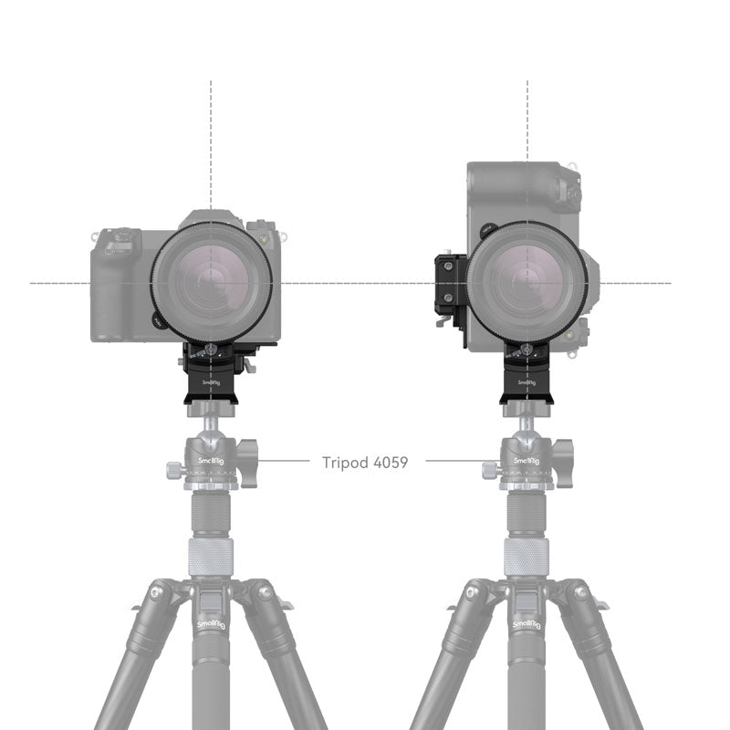 SmallRig 4305 Rotatable Horizontal-to-Vertical Mount Plate Kit for FUJIFILM GFX Series