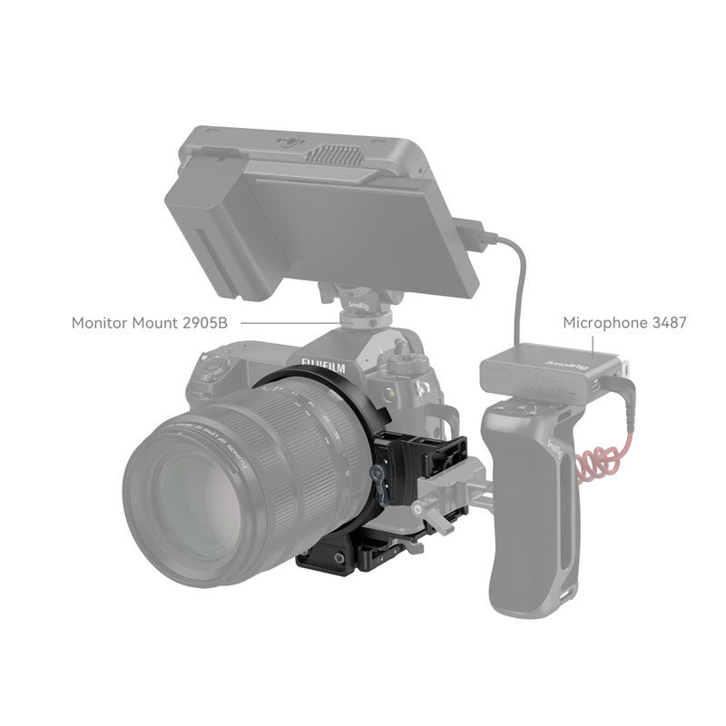 SmallRig 4305 Rotatable Horizontal-to-Vertical Mount Plate Kit for FUJIFILM GFX Series