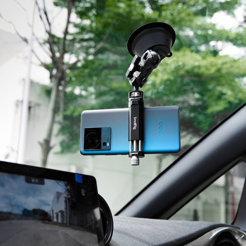 SmallRig 4275 Portable Suction Cup Mount Support Kit for Action Cameras/Mobile Phones SC-1K