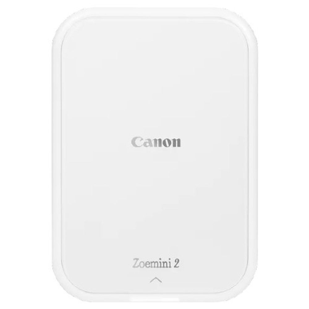 Canon Zoemini 2 Portable Colour Photo Printer White + ZP-2030, 5x7.6cm, 20 sheets
