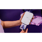 Canon Zoemini 2 Portable Colour Photo Printer White + ZP-2030, 5x7.6cm, 20 sheets