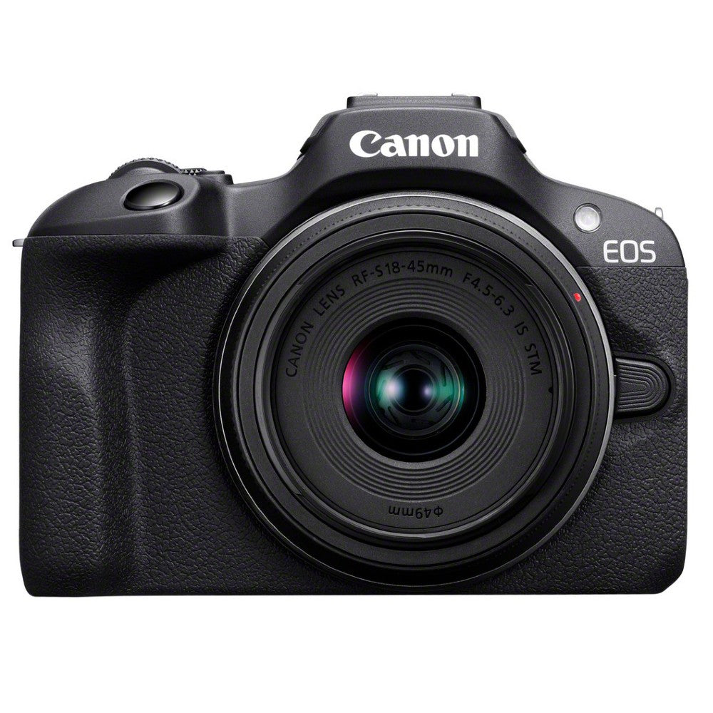 Canon EOS R100 + RF-S 18-45mm IS STM + RF 50mm f/1.8 STM