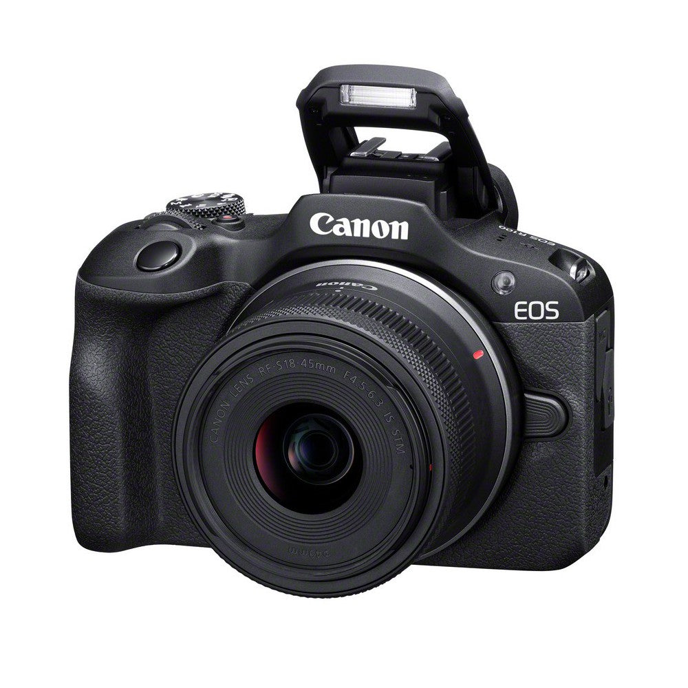 Canon EOS R100 + RF-S 18-45mm IS STM + RF 50mm f/1.8 STM