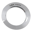 Fotodiox Pro Lens Mount adapter - M42 Type 1 Screw Mount SLR Lens to Pentax K (PK) Mount SLR Camera Body