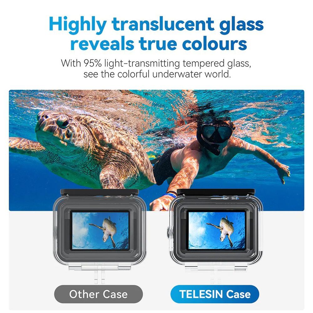Telesin Waterproof case All Scene for GoPro 9/10/11/12