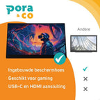 Pora&Co Portable monitor 18.5 inches