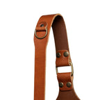 The Hantler Camera Shoulder strap Cognac / Old silver, Regular