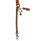 The Hantler Camera Shoulder strap Cognac / Old silver, Regular