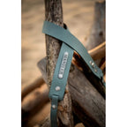 The Hantler Camera Neck strap Steel blue / Old silver