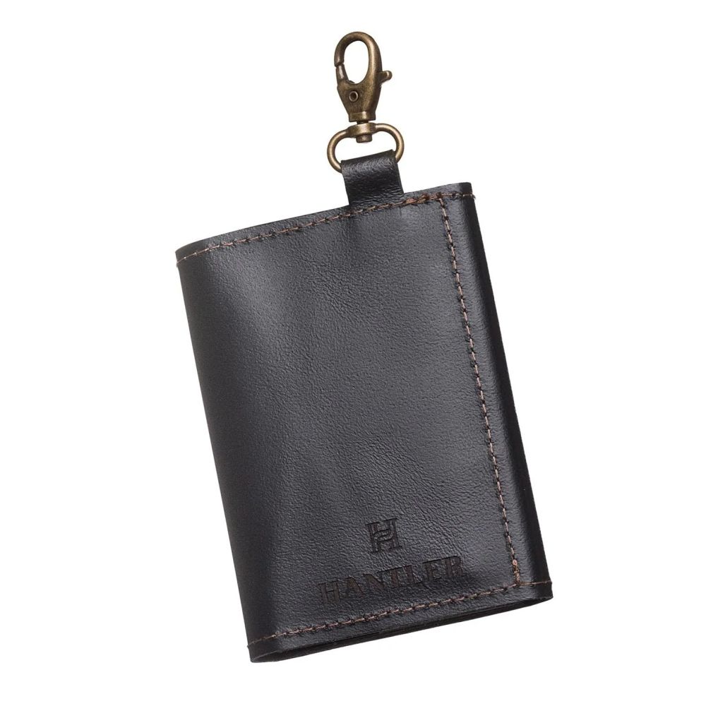 The Hantler Memory card holder Black / Brass, 6x SD
