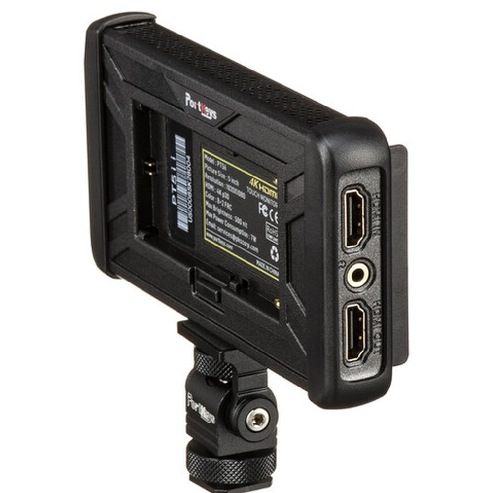 Portkeys PT5 II 5" 4K HDMI Touchscreen Montitor with 3D LUT Support