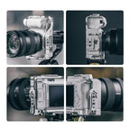 Falcam F22&F38&F50 Quick Release Bottom Plate Silk Silver (FOR SONY ZV-E1) C00B3504W