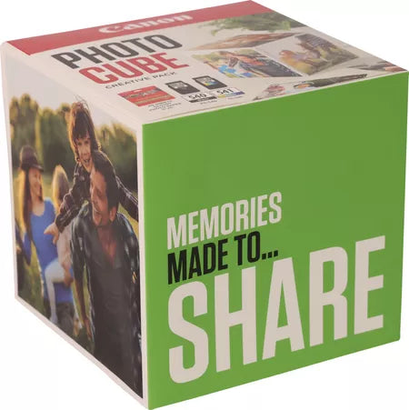 Canon PG-540/CL-541 ink + paper + photo frame green