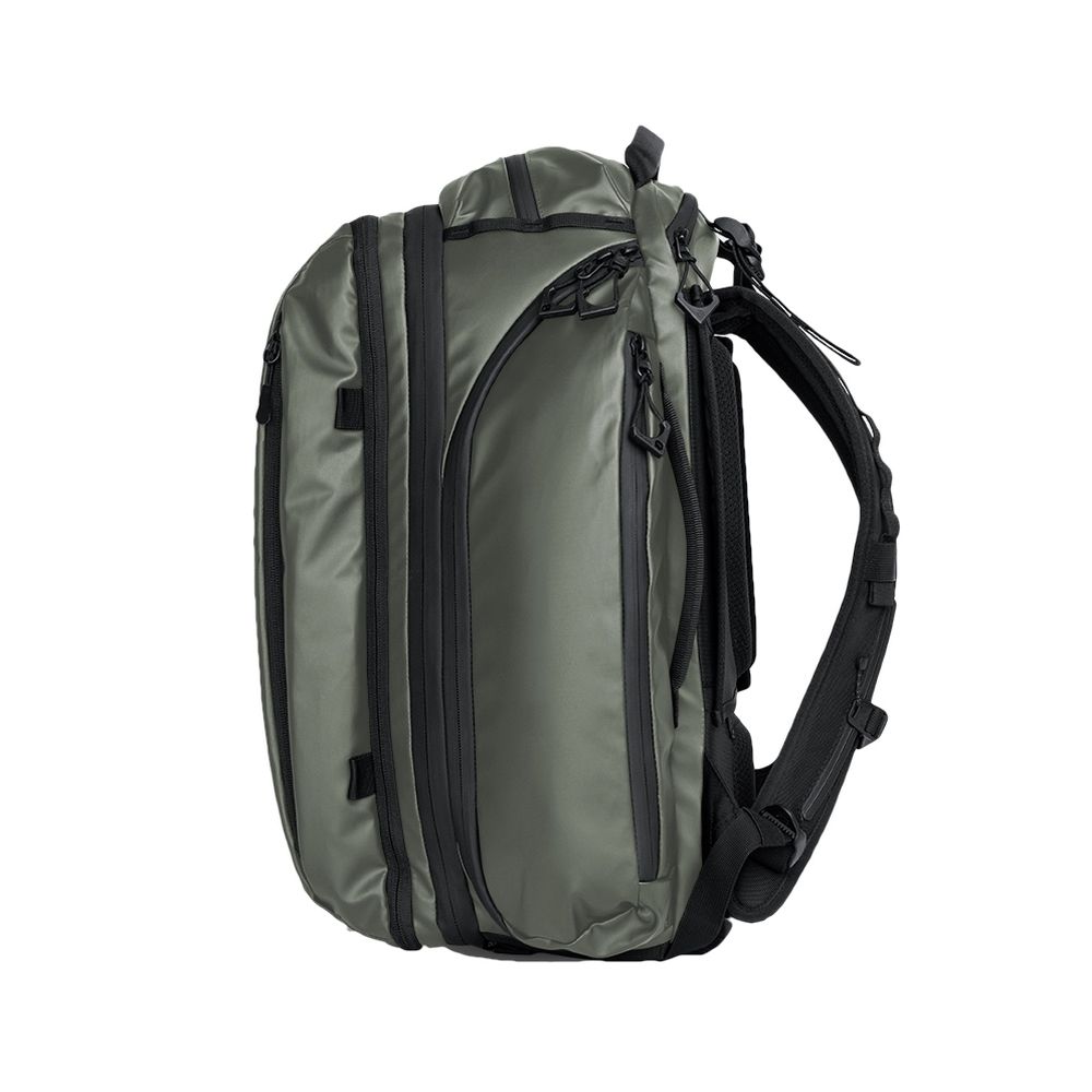 WANDRD Transit 35L Travel Backpack Wasatch Green