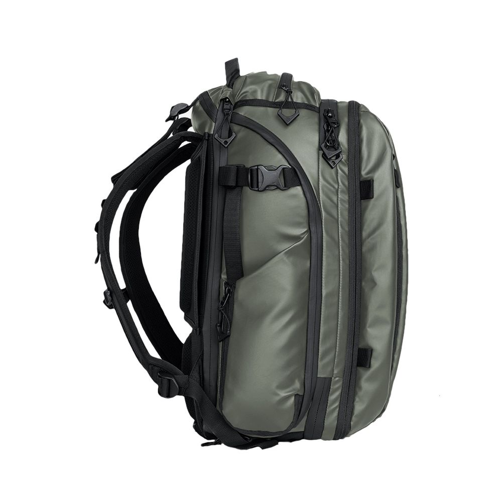WANDRD Transit 35L Travel Backpack Wasatch Green