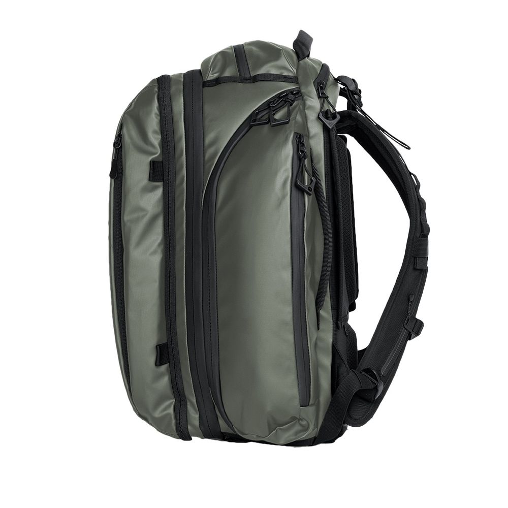 WANDRD Transit 45L Travel Backpack Wasatch Green