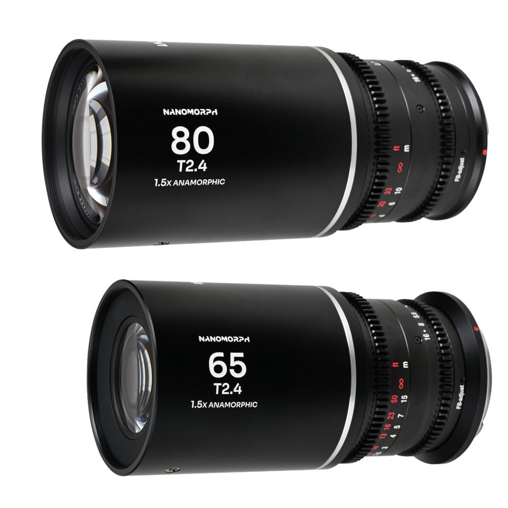 Laowa Nanomorph S35 Bundle (65mm, 80mm) (Silver) L-mount