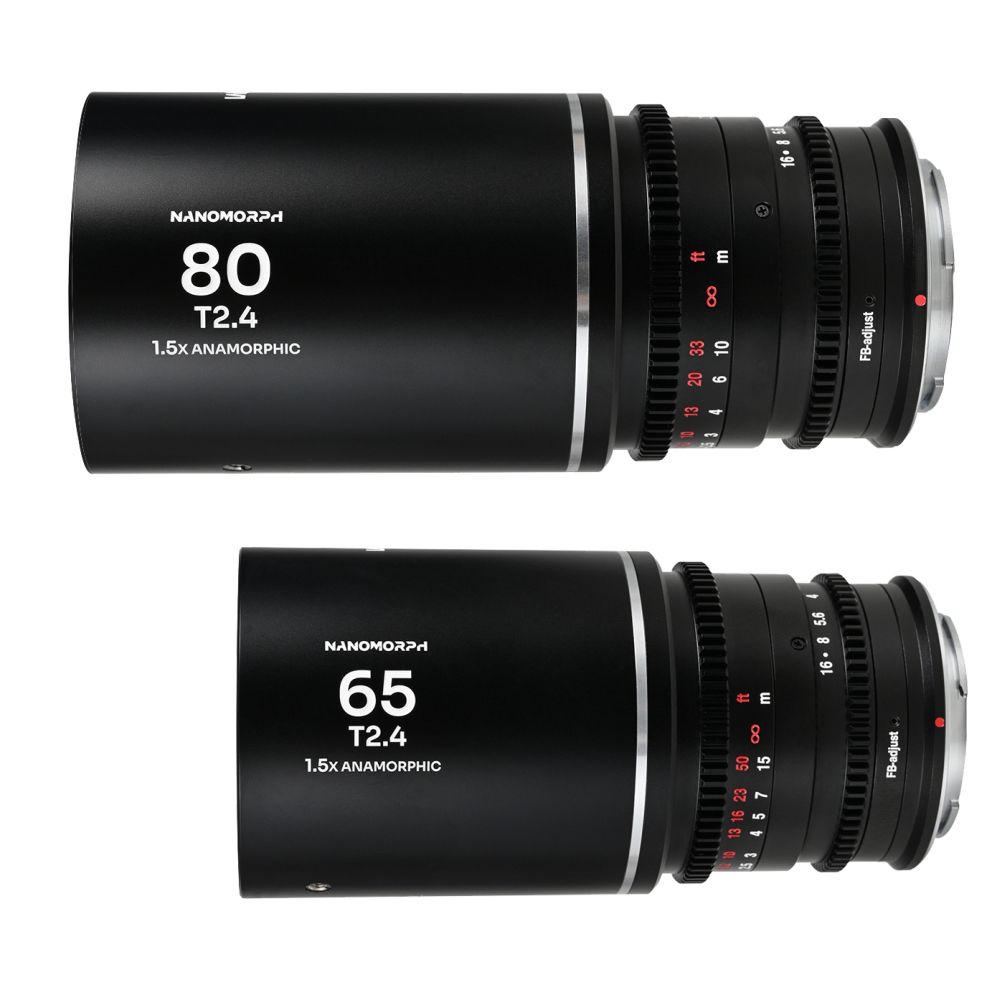 Laowa Nanomorph S35 Bundle (65mm, 80mm) (Silver) Nikon Z