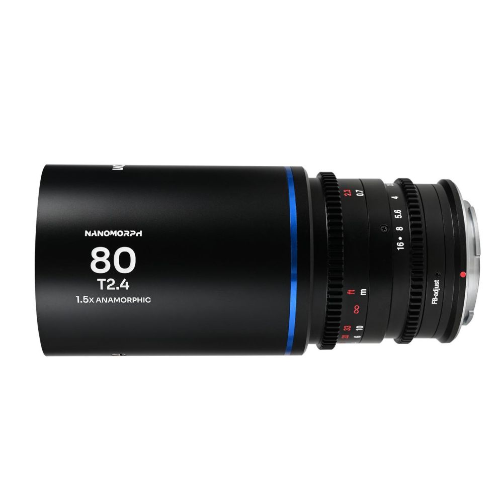 Laowa Nanomorph 80mm T2.4 1.5x S35 (Blue) Fuji X