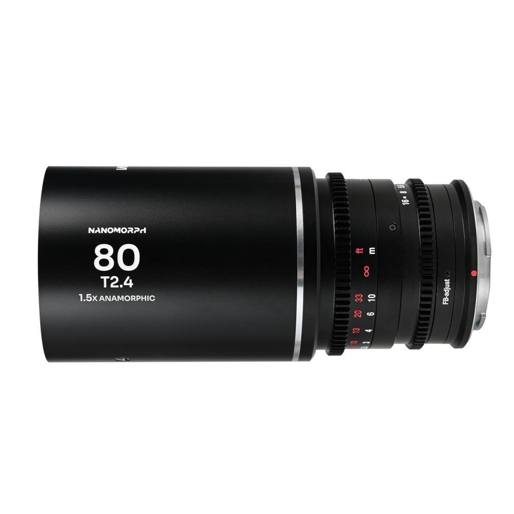 Laowa Nanomorph 80mm T2.4 1.5x S35 (Silver) Nikon Z