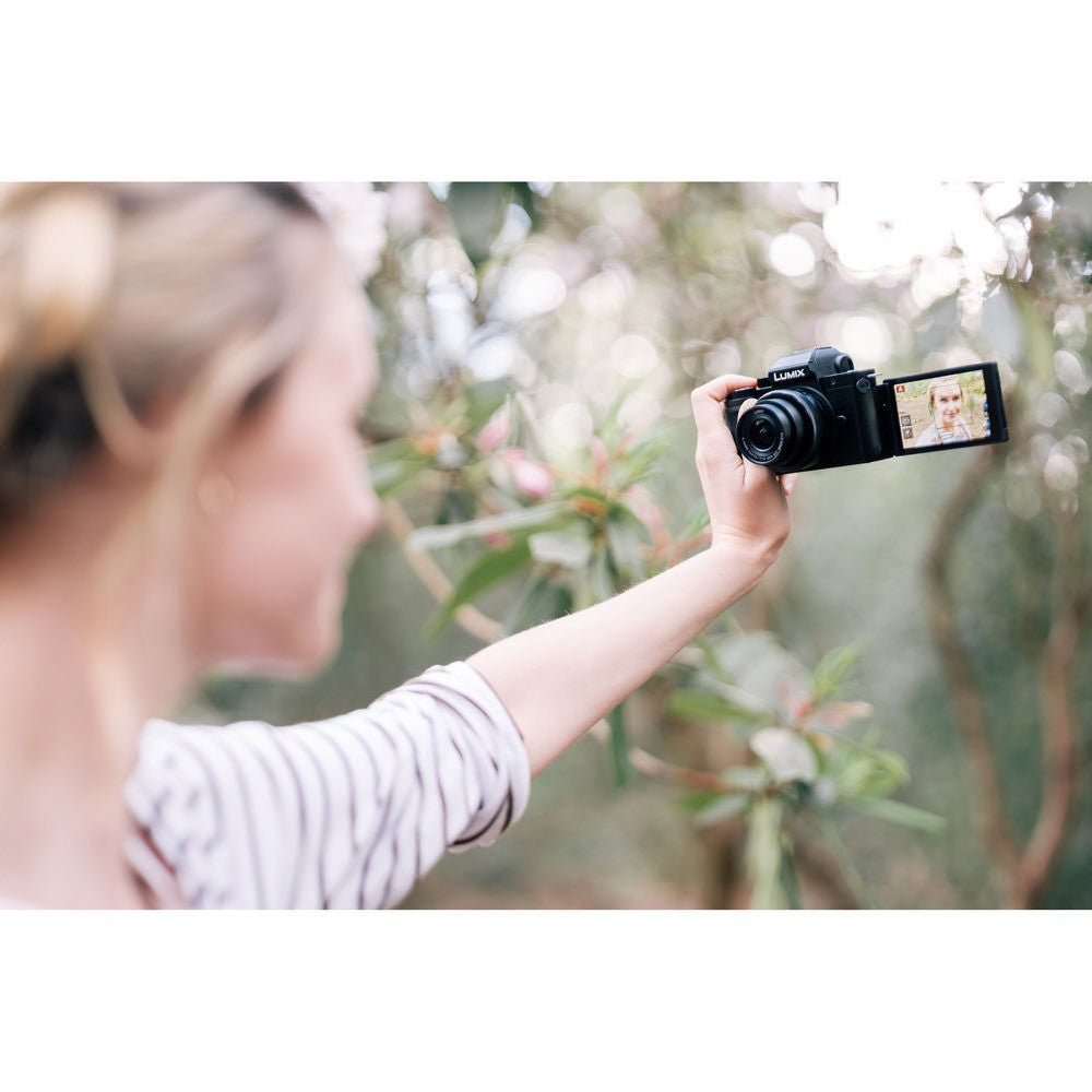 Panasonic Lumix DC-G100D + G Vario 12-32mm f/3.5-5.6 + DMW-SHGR2 tripod
