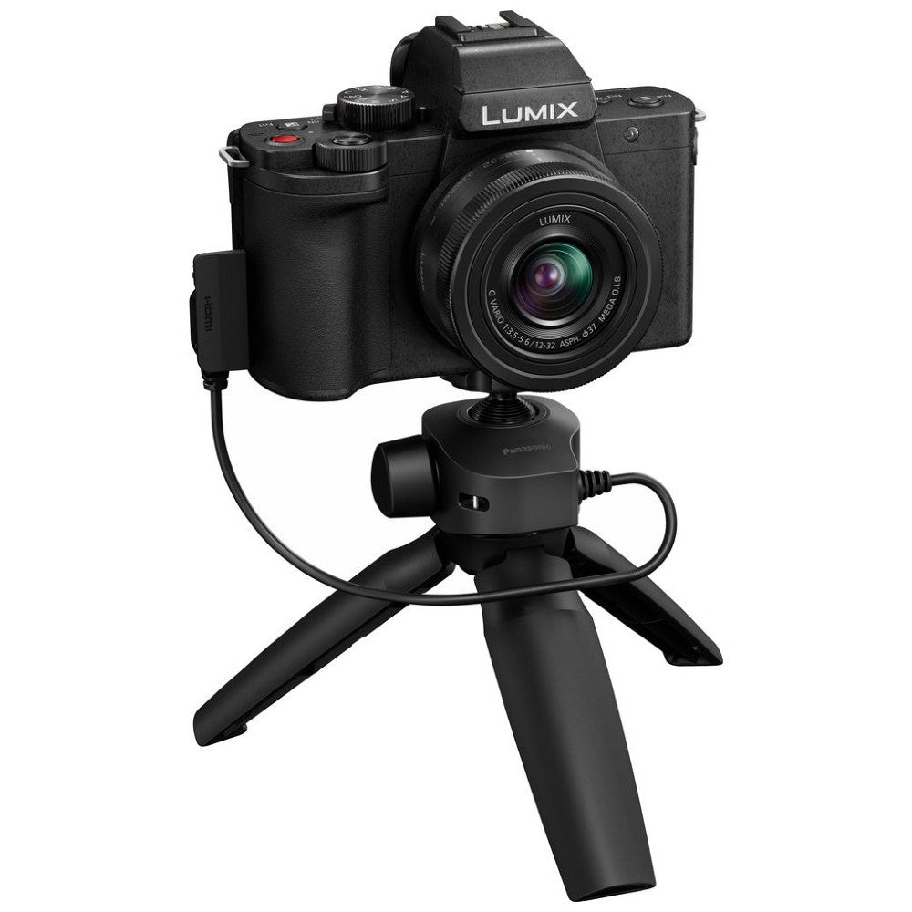 Panasonic Lumix DC-G100D + G Vario 12-32mm f/3.5-5.6 + DMW-SHGR2 tripod