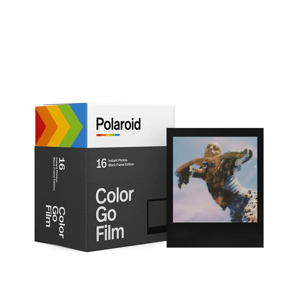 Polaroid Go Color Instant Film Double Pack (2 x 8 photos), black frame