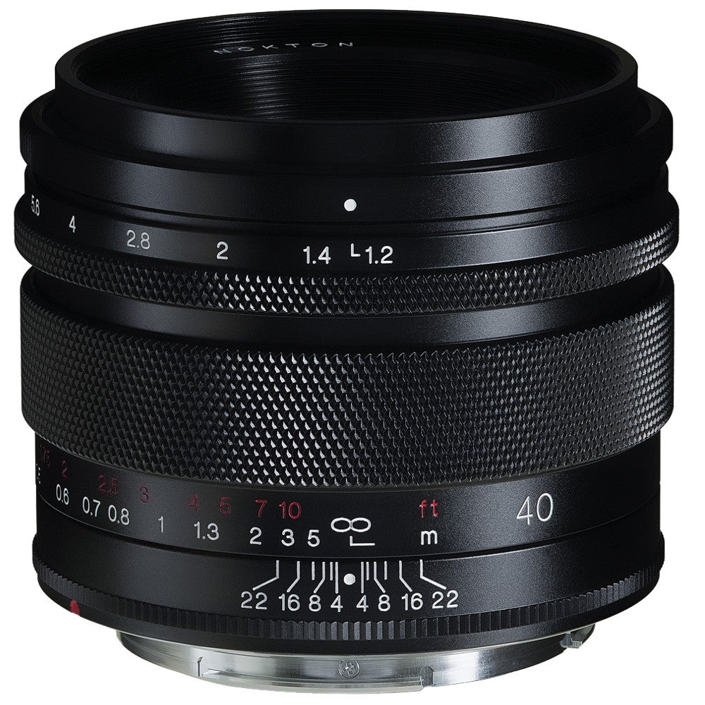 Voigtlander Nokton 1.2/40mm Canon RF-Mount aspherical, black
