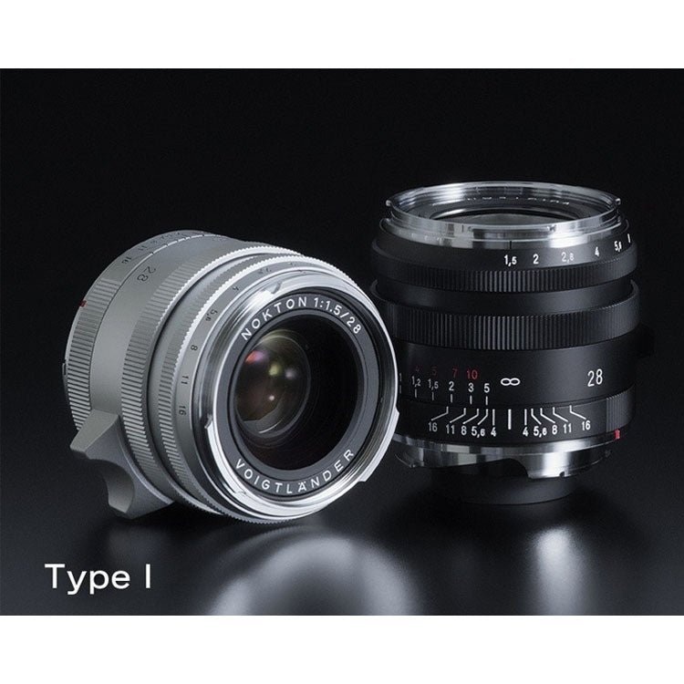 Voigtlander Nokton 1.5/28mm Type I VM aspherical, silver
