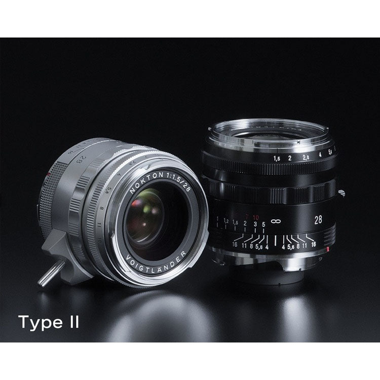 Voigtlander Nokton 1.5/28mm Type II VM aspherical, silver