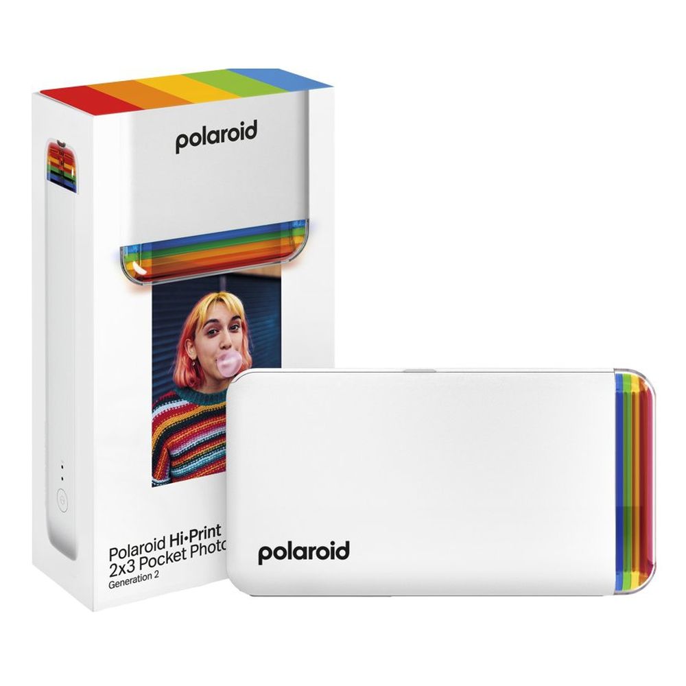Polaroid Hi-Print 2x3 Pocket Photo Printer Gen 2 - white