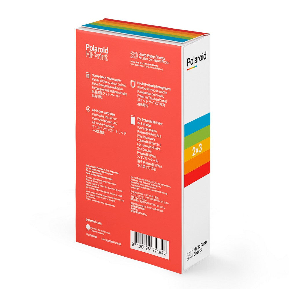 Polaroid Hi-Print 2x3 Cardridge - 60 Sheets