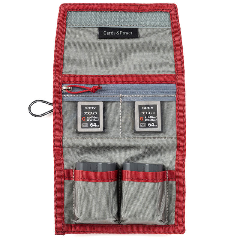 Think Tank Cards & Power V2.0 chilli pepper red