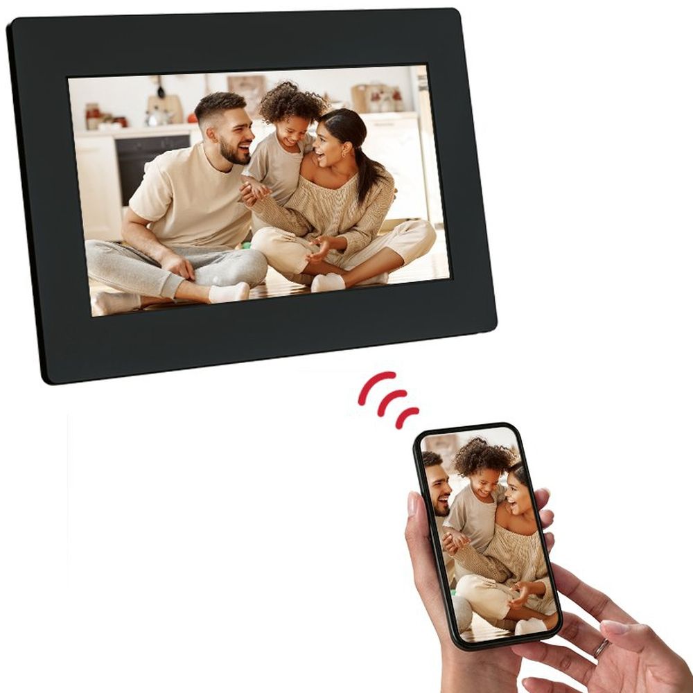 Agfaphoto Frameo Digital WiFi photo frame 7 inch, black