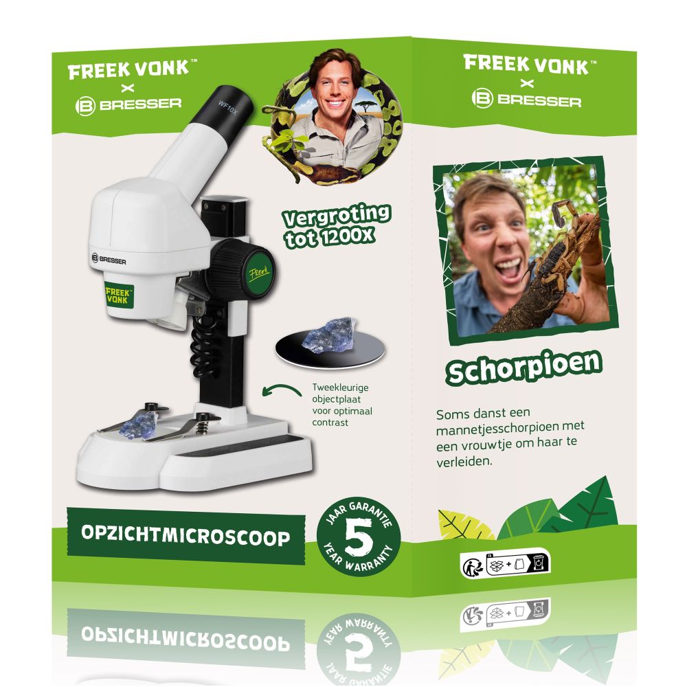 Freek Spark x Bresser Opzicht microscope