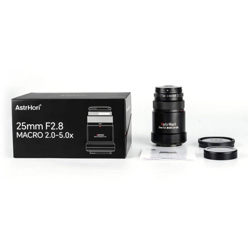 AstrHori 25mm f/2.8 2-5x Sony E (Full frame)