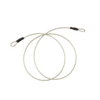 Caruba Safety cable steel with PVC coating, 1.2 m