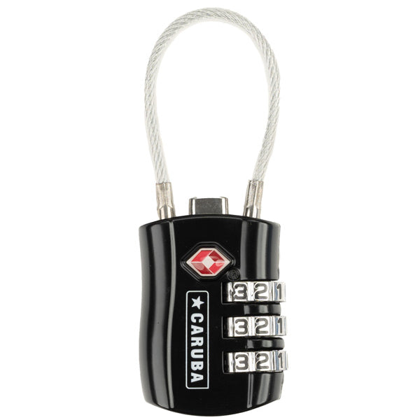 Caruba TSA cable lock