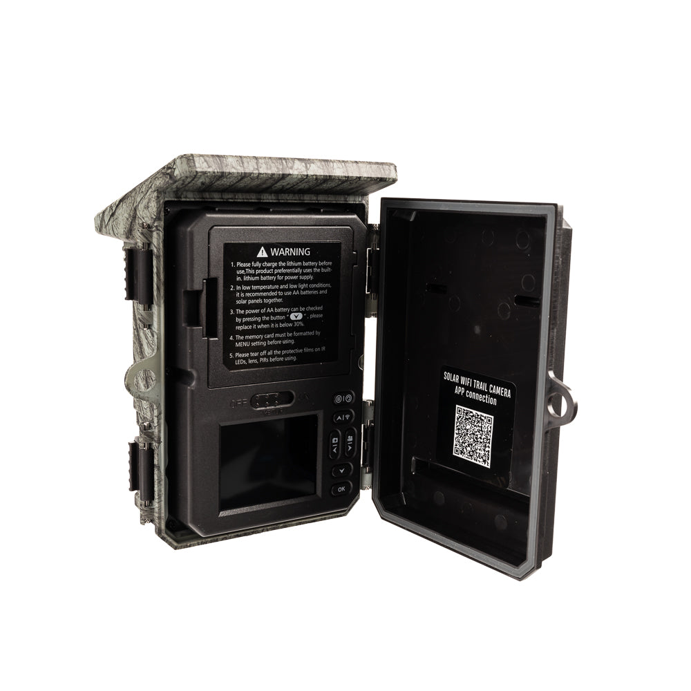 Caruba Wildlife Camera Raccoon Solar 4K