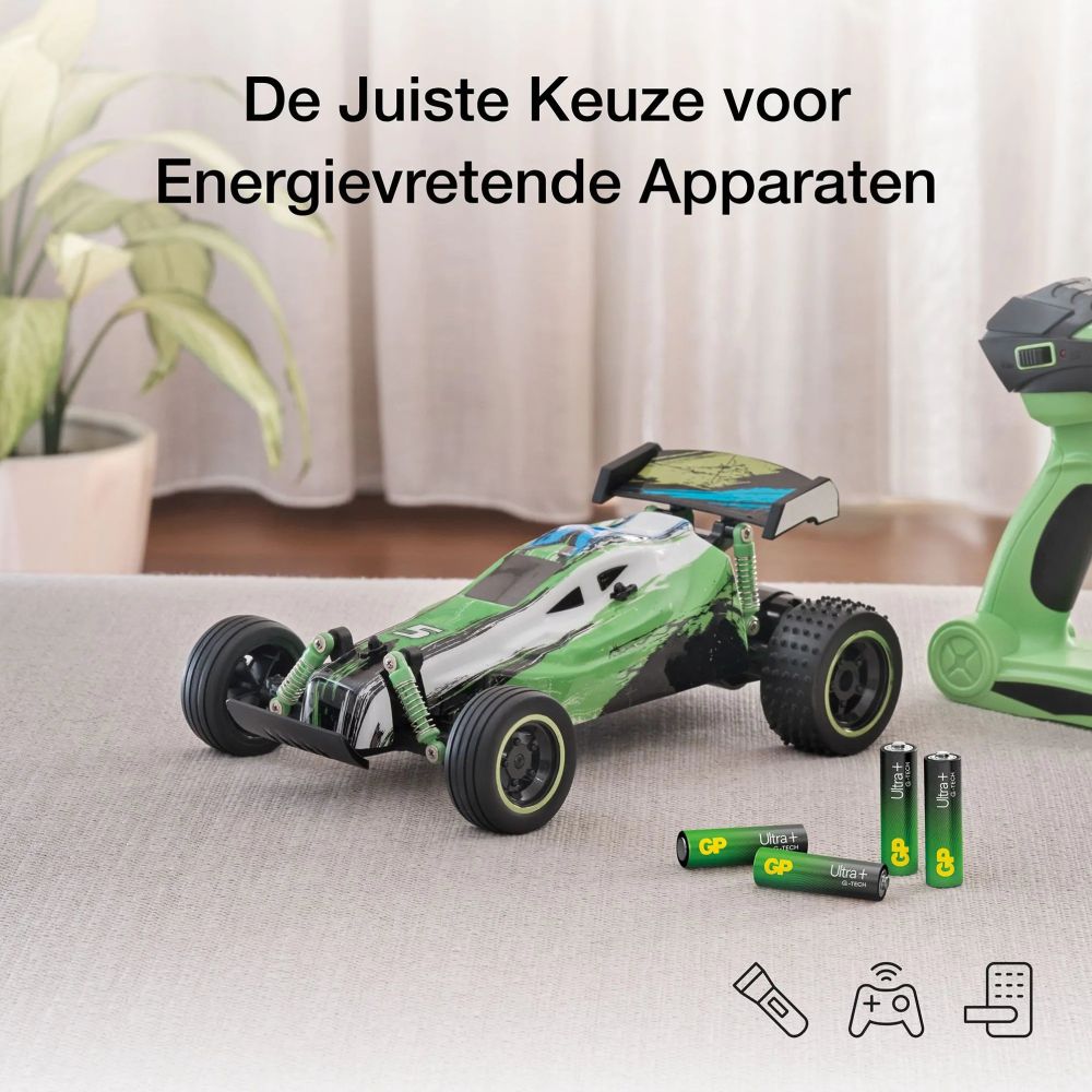 GP AAA x4 Ultra Alkaline batteries