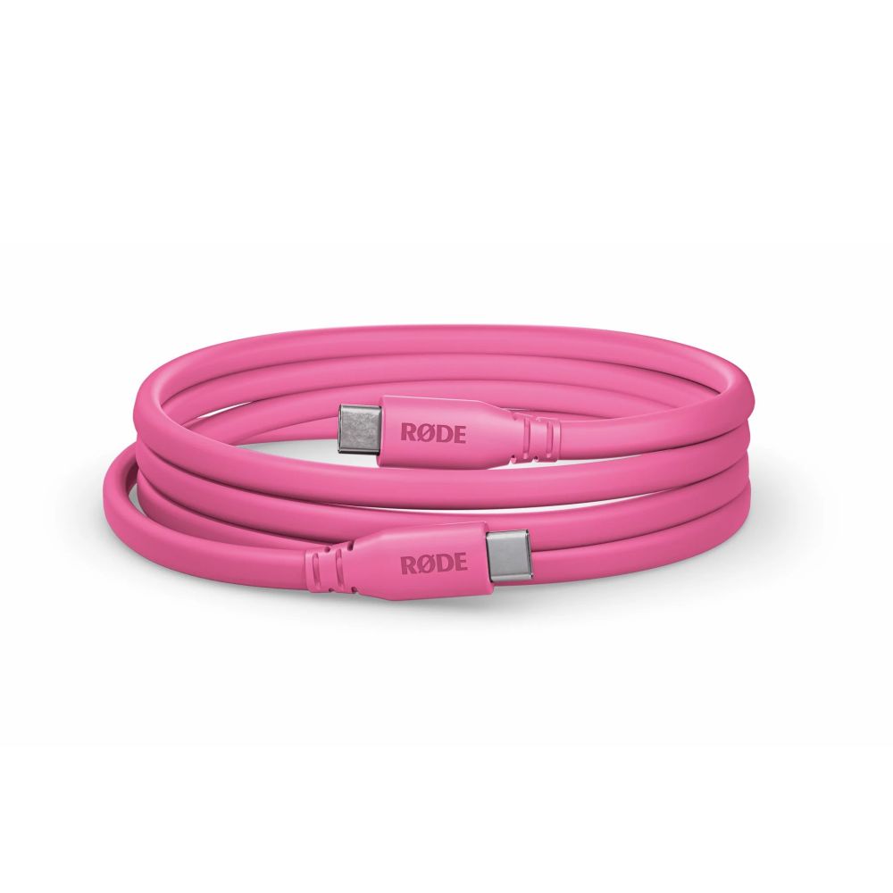RODE SC17 1.5m USB-C to USB-C cable, pink