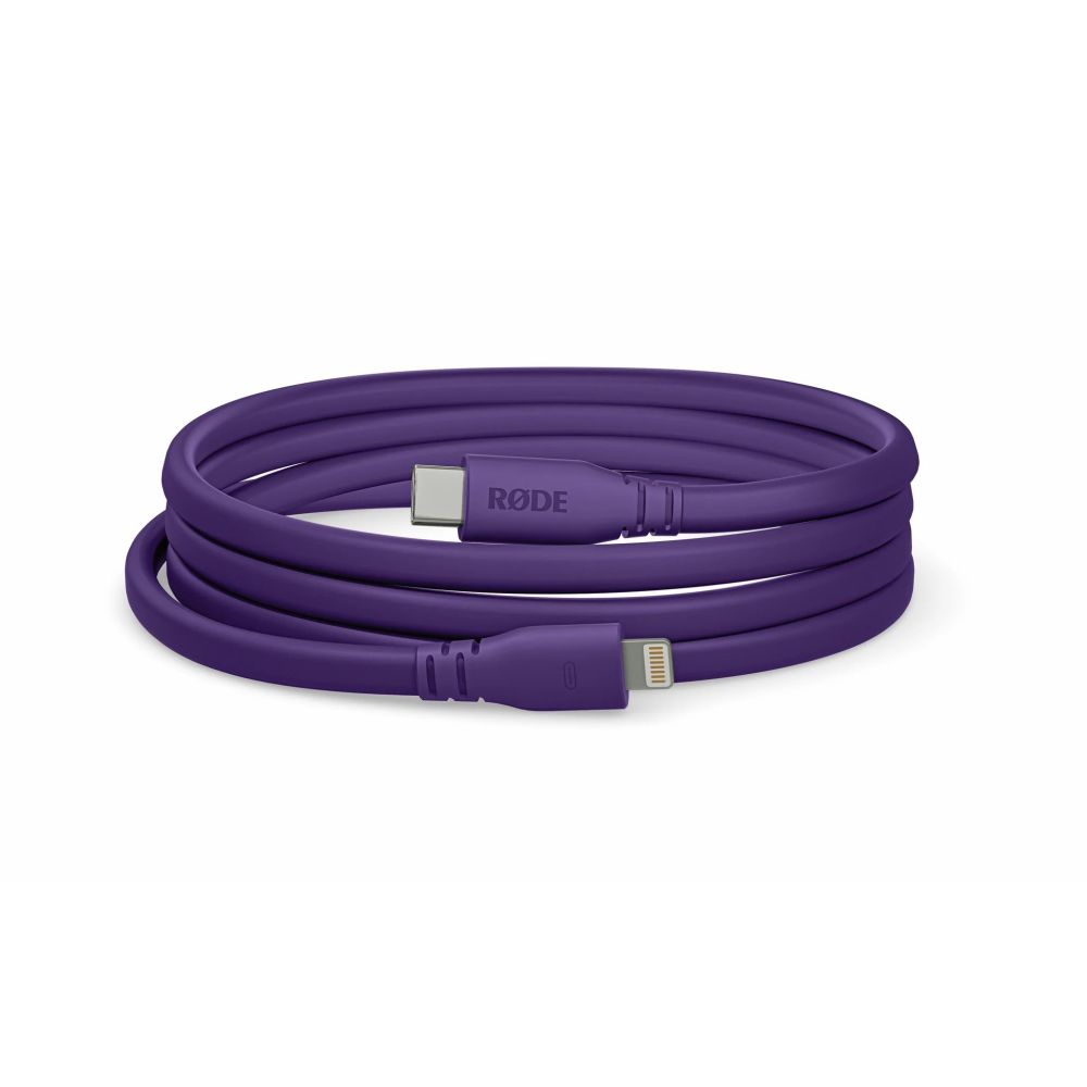 RODE SC19 1.5m USB-C to Lightning cable, purple